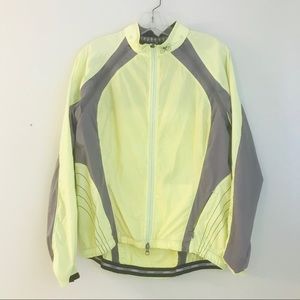 Specialized Convertible Yellow Reflective Bike Jacket